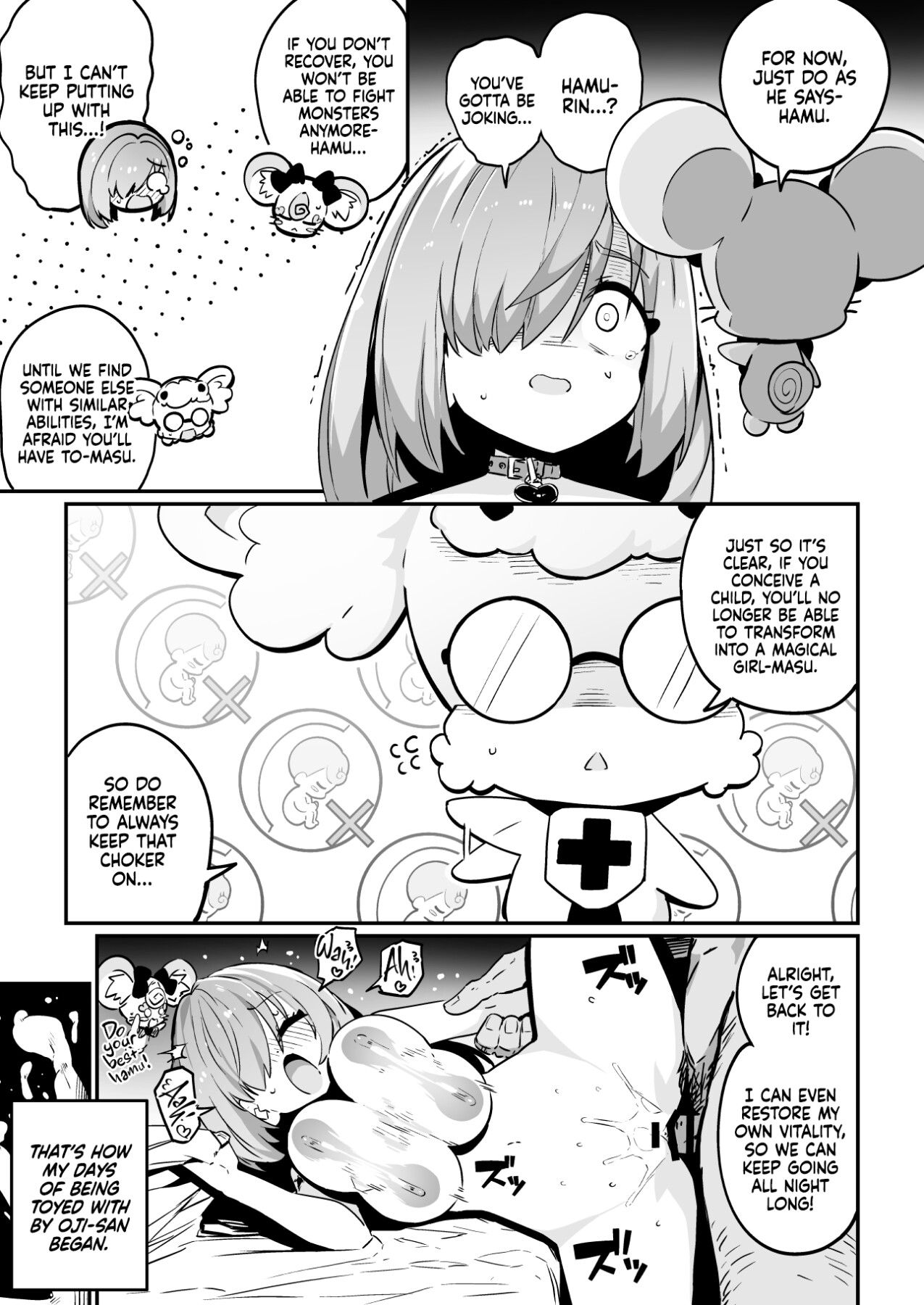 Hentai Manga Comic-Healing (Breaking) a Magical Girl - Only Oji-san Can Cure Her Wounds!-Read-20